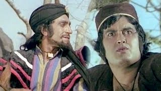 Khul Jaa Sim Sim The Magic Cave  Drama Scene  Amrish Puri Prem Kishan  Alibaba Marjinaa [upl. by Merrielle]