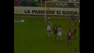 Juventus  Milan 30 25022001 3a Ritorno Serie A [upl. by Asyl]