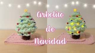 Árbol de navidad  Pino navideño tejido a crochet  tutorial paso a paso [upl. by Viscardi720]