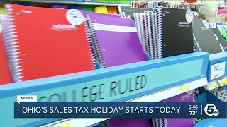 Ohios sales tax holiday expanded this year [upl. by Enileme313]