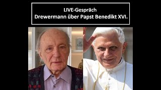 Drewermann LIVE Gespräch über Papst Benedikt XVI 12 Jan 2023  mit Brief vom verstorbenen Papst [upl. by Danna556]