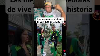 Las mejores vendedoras de vive 100 de la historia colombia medellin viral shorts bogota fyp [upl. by Marie-Ann740]