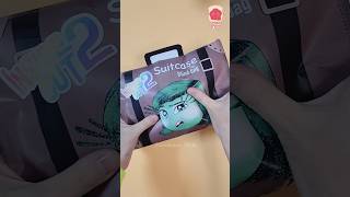 Insideout2 suitcase blind bag 인사이드아웃 여행가방 블라인드백 disgust 까칠이 insideout2 suitcase papercraft asmr [upl. by Auohc]