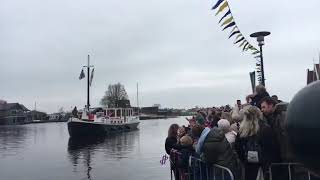 Aankomst Sint Piter en Aldemar in Grou 2024 [upl. by Lesko105]