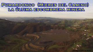 Pumardongo  Mieres del Camino  Asturias  la última escombrera minera a vista de drone [upl. by Azmah482]