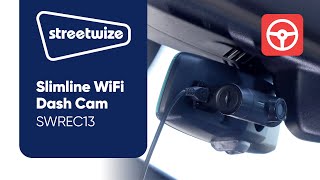 Slimline WiFi Dash Cam  SWREC13 [upl. by Neeuq70]