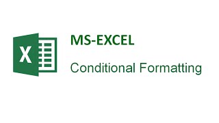 MS Excel  Applying conditional formatting in excel  Quick Help [upl. by Lleval]