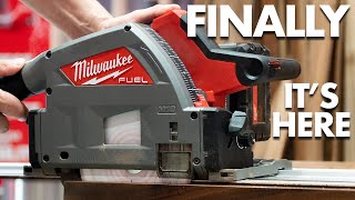 Milwaukee M18 Fuel Track Saw 283121 Plunge Cut Review [upl. by Ana]