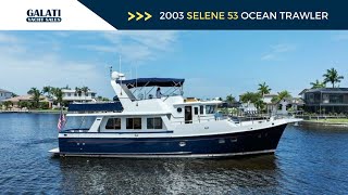 2003 Selene 53 Ocean Trawler Yacht For Sale quotBella Vitaquot [upl. by Erlandson368]