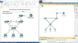 Inter VLAN Routing VLANs and Trunking [upl. by Meyers]