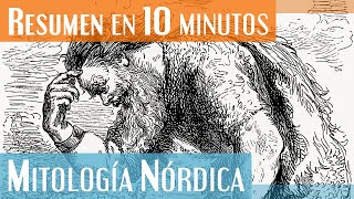 La Mitología Nórdica en 10 minutos  Dioses mundos y más [upl. by Mcclees]