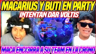 😂MACARIUS Y BUTI JUNTOS EN PARTY😱MACA KGADOLA DENUEVO🤣ENCI3RRA A SU TEAM😂SE KGAN DE MA RISA X JUGADA [upl. by Ritter]