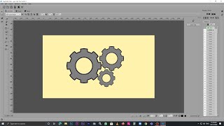 How to animate a gear in Tupi tube 2D desk l 2023 l Easy method [upl. by Izy]