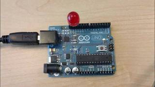 Arduino Lesson 1  Blinking an LED [upl. by Pyle351]