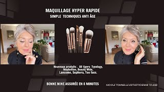 Maquillage pour les plus de 60ans astuces pour dissimuler rides et paupières tombantes [upl. by Brunell]