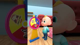 Kids pretend to play police officer vs thief  Rosoo  Baby Songs kidssong nurseryrhymes shorts [upl. by Dickson885]