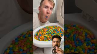 Eating colourful skittles asmr funny skittles satisfying sourskittles comedy memes dessert [upl. by Sitra]