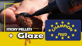 Champion Feed  Sticky pellets  Glaze [upl. by Ikilisav]