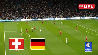 🔴LIVE Switzerland vs Germany  EURO 2024  Match Live Today [upl. by Wadleigh]