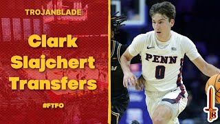 quotWe Got Our Point Guardquot Clark Slajchert Commits To USC Basketball [upl. by Izawa]