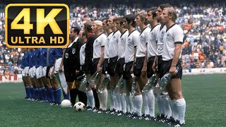 Germany  Italy WORLD CUP 1970 Highlights  4K ULTRA HD 50 fps [upl. by Anaeli]