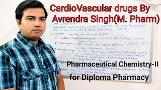 Cardiovascular Drugs By Avrendra Singh [upl. by Isidro100]