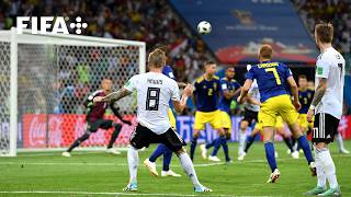 Toni Krooss Game Winning Freekick v Sweden  2018 FIFA World Cup [upl. by Herrera706]