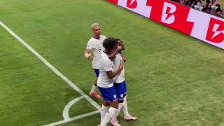 Folarin Balogun Goal and Celebration for USMNT vs Panama [upl. by Haidebej]