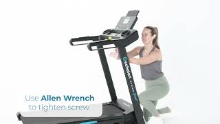 How to assemble the Echelon Stride10 Sport treadmill [upl. by Kiri]