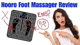 Nooro Foot Massager Review 2023  Pros amp Cons Of The Nooro Foot Massager Device [upl. by Vinay659]