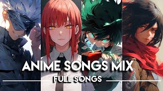 Best Anime Openings amp Endings Mix │Full Songs  Subscribers Version [upl. by Schuh]