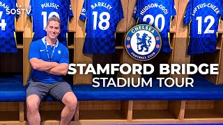 BEHIND THE SCENES Chelsea Football Club  Stamford Bridge Private Tour [upl. by Yeslek]