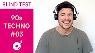 Blind Test  90s Techno 3  Episode 8 Electronic Beats TV [upl. by Reteip334]