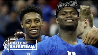 Zion Williamson RJ Barrett lead Duke to ACC championship over FSU  College Basketball Highlights [upl. by Einnos]