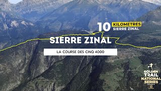 Trail Sierra Zinal 2024  Golden Trail Series  Parcours  Course  Live [upl. by Sainana524]