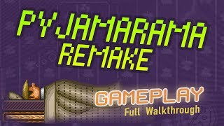 Pyjamarama remake Gameplay Full Game Walkthrough longplay [upl. by Nnylyahs89]