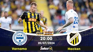 Soi kèo IFK Varnamo vs Hacken  20h00  20072024 [upl. by Annawat]