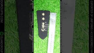 Embroidered Uniform Epaulette Uniform Military Embroidered epaulette Military Epaulettes [upl. by Imarej]