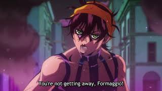 ジョジョ5  Narancia Vs Formaggio Final Fight『HD』 [upl. by Eniahpets]