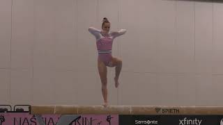 Ariana Frechette  Balance Beam  2024 Nastia Liukin Cup [upl. by Assenay116]