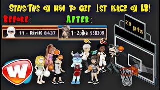 Tips and Tricks in Getting 1st Place for March Woozness Basketball Leaderboard by TeddyBids1 [upl. by Anastasio]