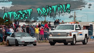 Drifting in the streets of Claresholm Alberta x Rocky Mountain Drift Club [upl. by Sharla300]