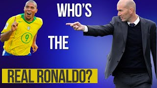 The real Ronaldo R9  highlights skills goals [upl. by Ekul]