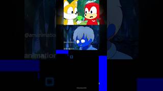 SHIN SONIC x TAILS SO BABY Cute story The Sonic Tapes Animation  Blue Bouncing Square [upl. by Manon]