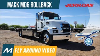 Mack 6 Ton JerrDan Rollback Tow Truck [upl. by Korney]