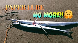 PAPER LURE NO MORE  NAKAHULI DIN SA WAKAS  NEEDLE FISHLAYALAY [upl. by Yanad]