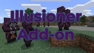 Illusioner Addon minecraft bedrock edition [upl. by Salvadore402]