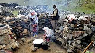 Daily Routine Nomadic Life in Afghanistan  Cooking Nomadic Style Food [upl. by Larine]