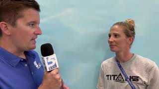 Olympian Ashley Twichell aims for 1500 freestyle glory at US swimming trials [upl. by Horsey]