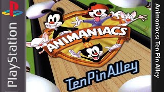 Animaniacs Ten Pin Alley  PlayStation 1 Longplay [upl. by Afatsum]